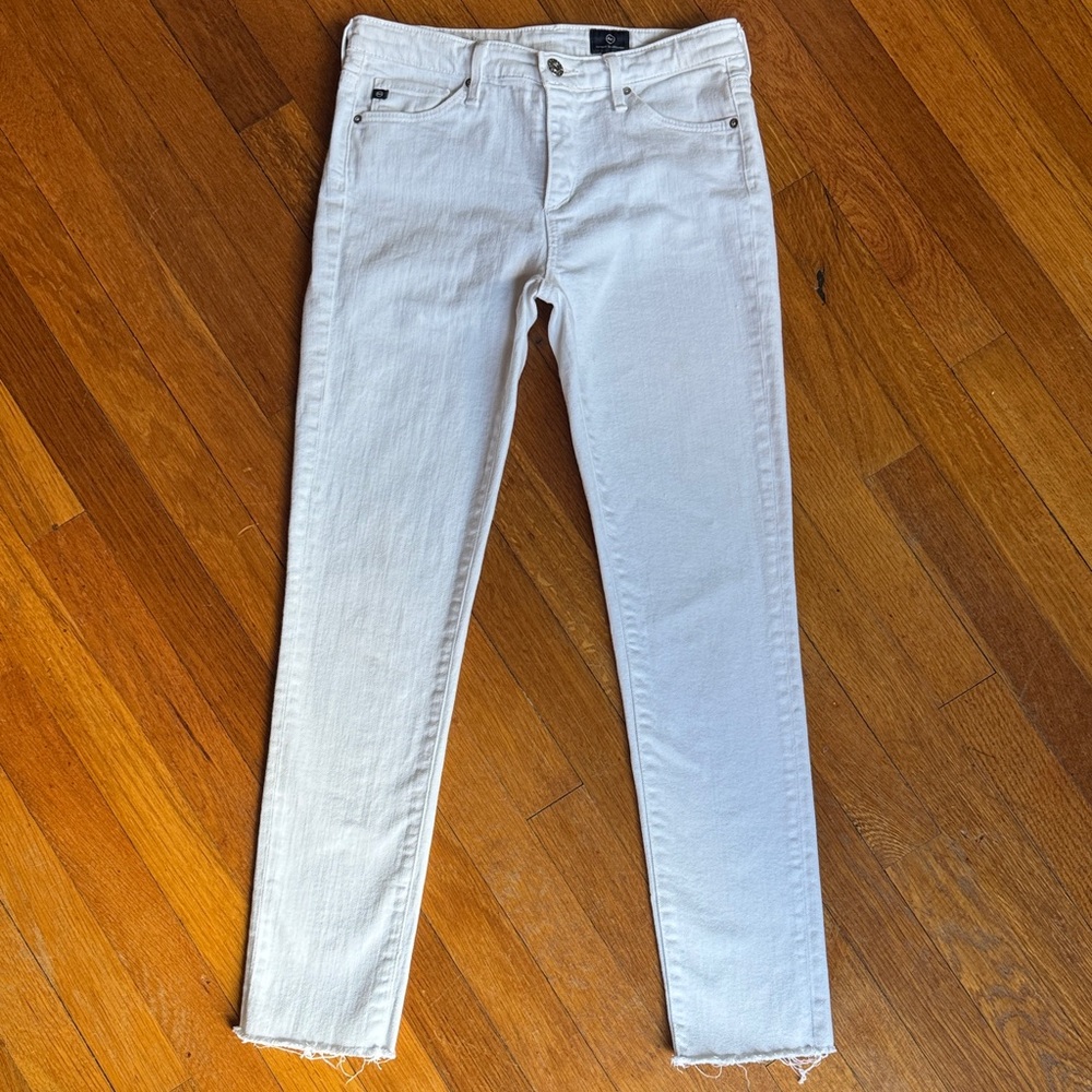 AG Adriano Goldschmied White Denim